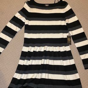 Black, white and gray - Vince Camuto dress